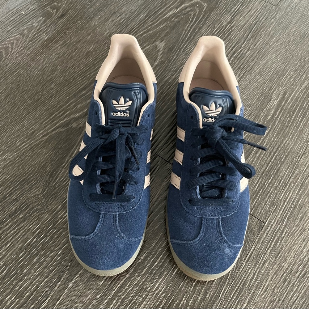 Blue Adidas, size 6